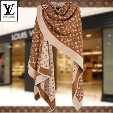 louis vuitton poncho shawl.